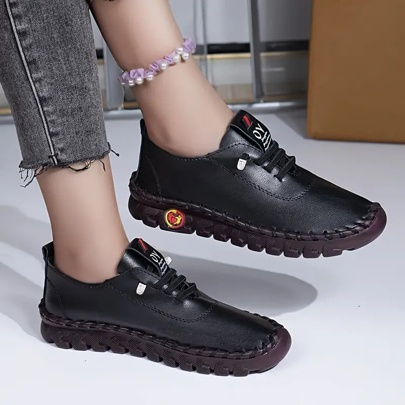 LB | JEDNOKOLOROWE CASUALOWE SNEAKERSY DLA KOBIET