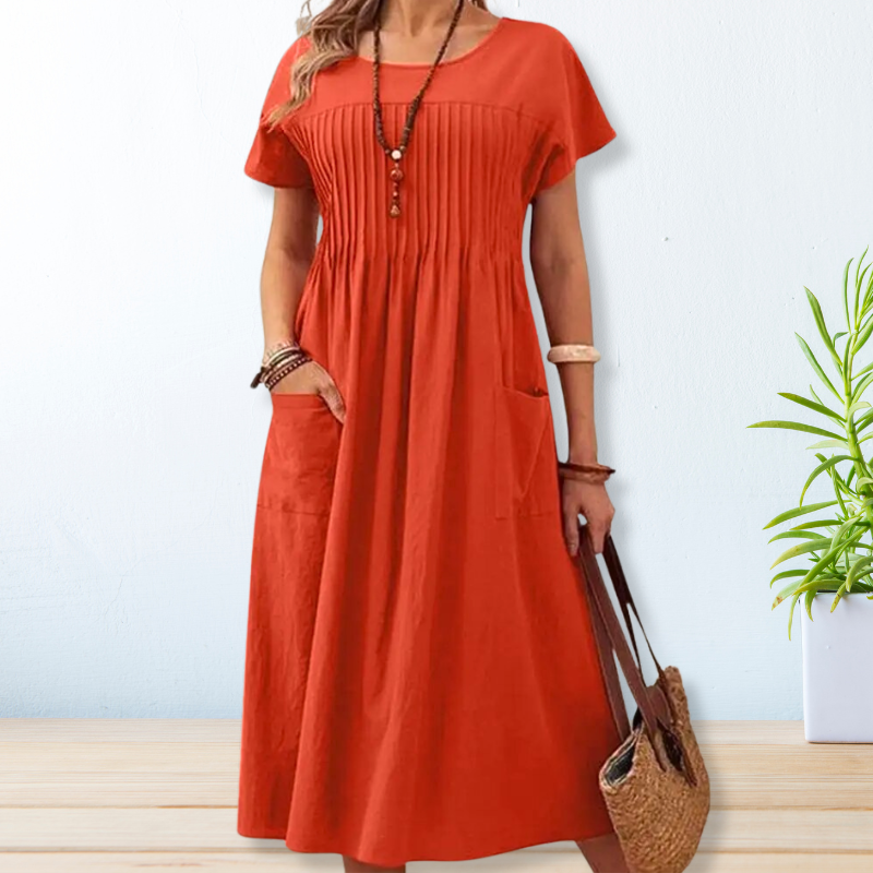 LB | Elegancka sukienka midi