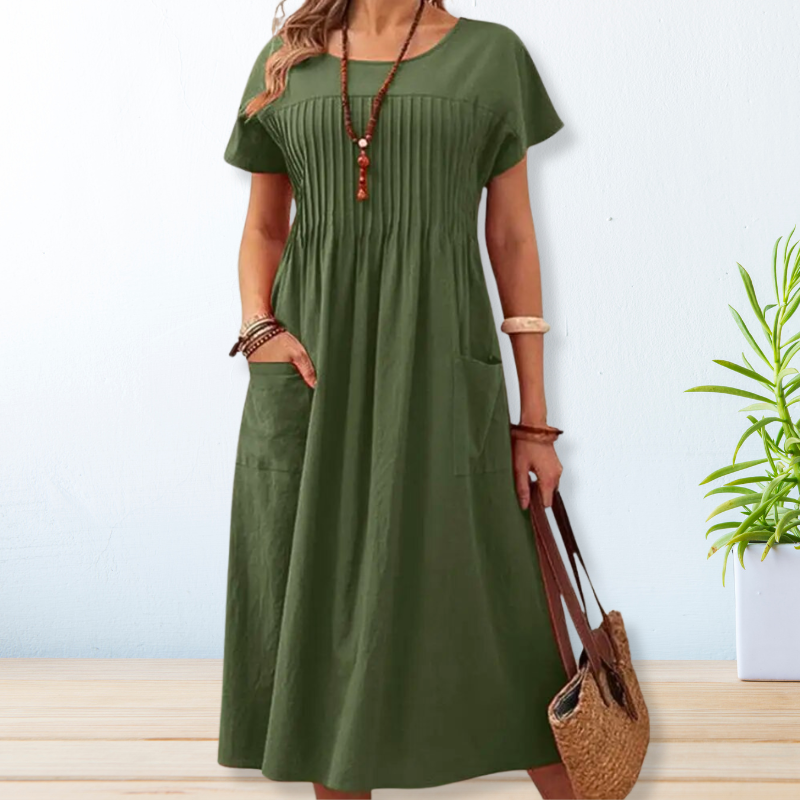LB | Elegancka sukienka midi