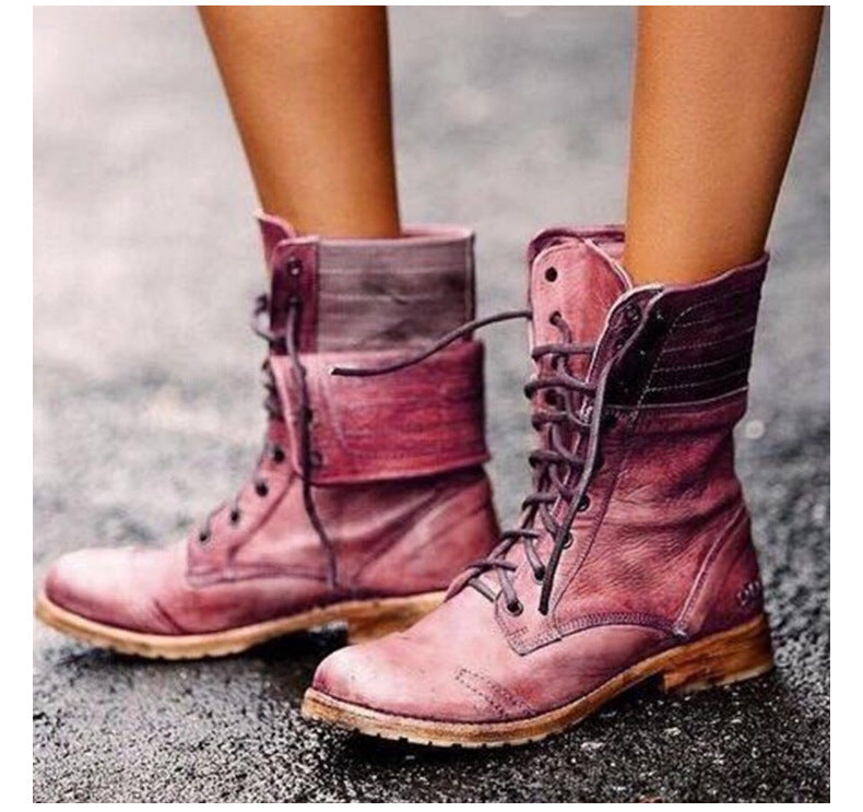 LB | Eleganckie buty z przednim sznurowaniem