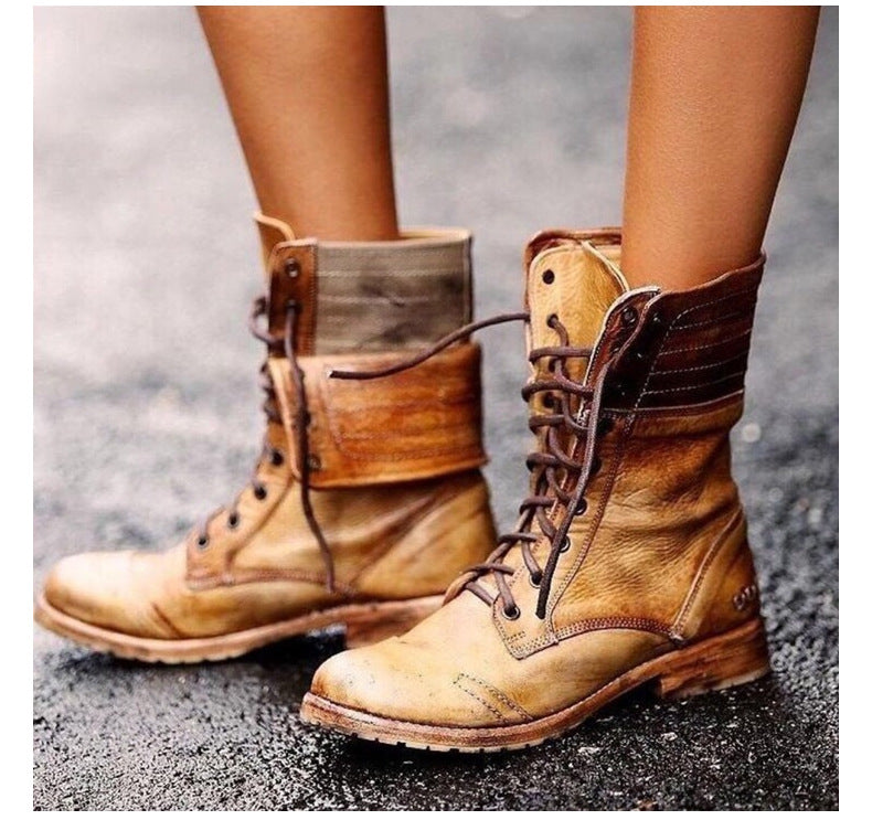 LB | Eleganckie buty z przednim sznurowaniem