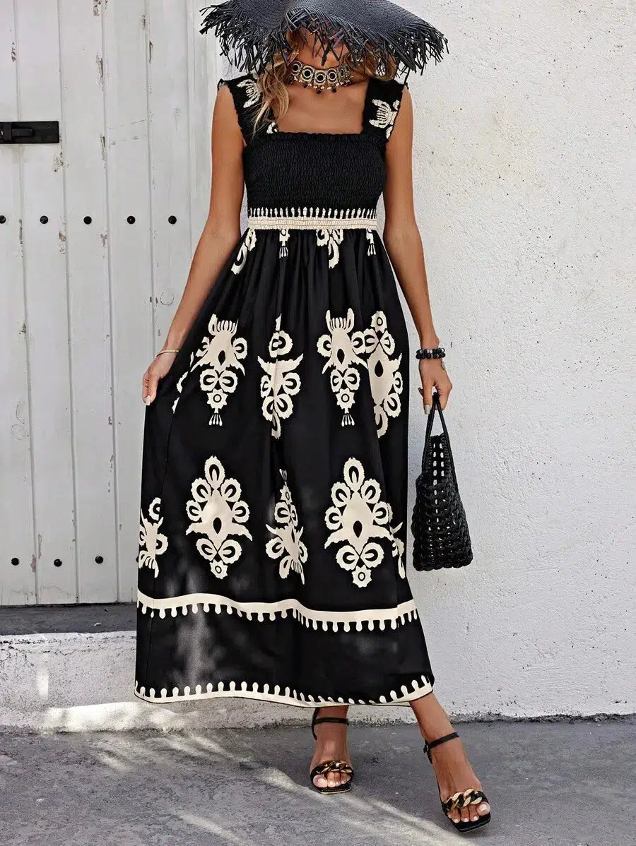 LB | Sukienka maxi Bohème