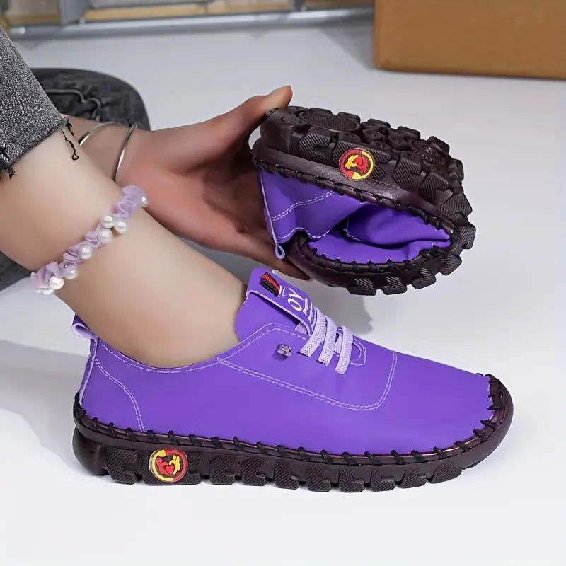 LB | JEDNOKOLOROWE CASUALOWE SNEAKERSY DLA KOBIET