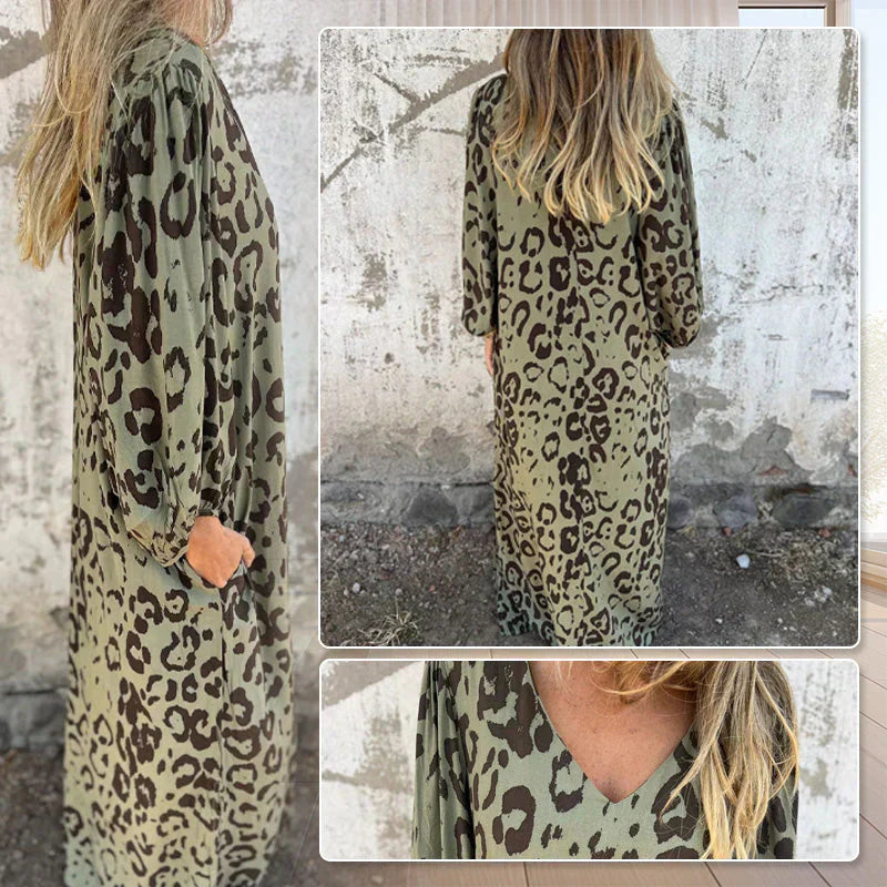 LB | KENDRA ���� WILD STROLL MAXI DRESS