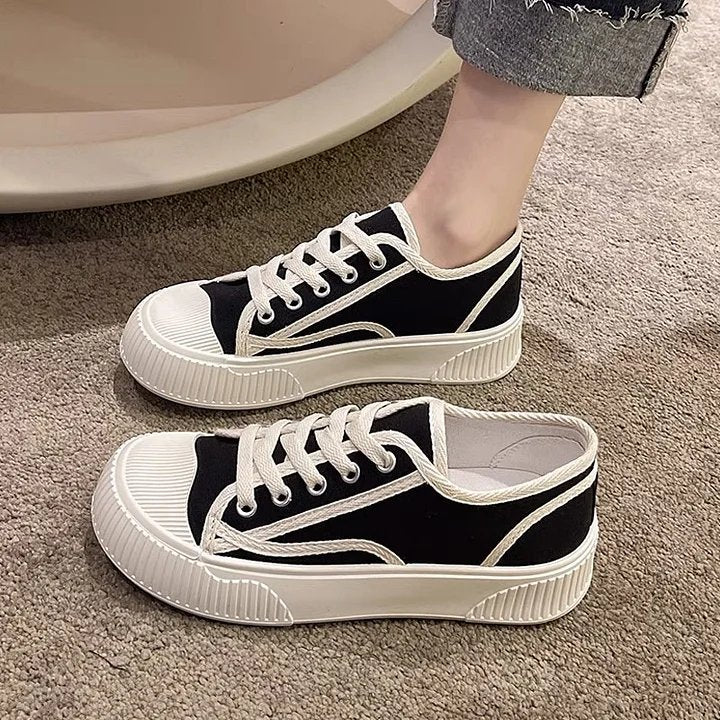 LB | & PŁASKIE ORTOPEDYCZNE SNEAKERSY DAMSKIE