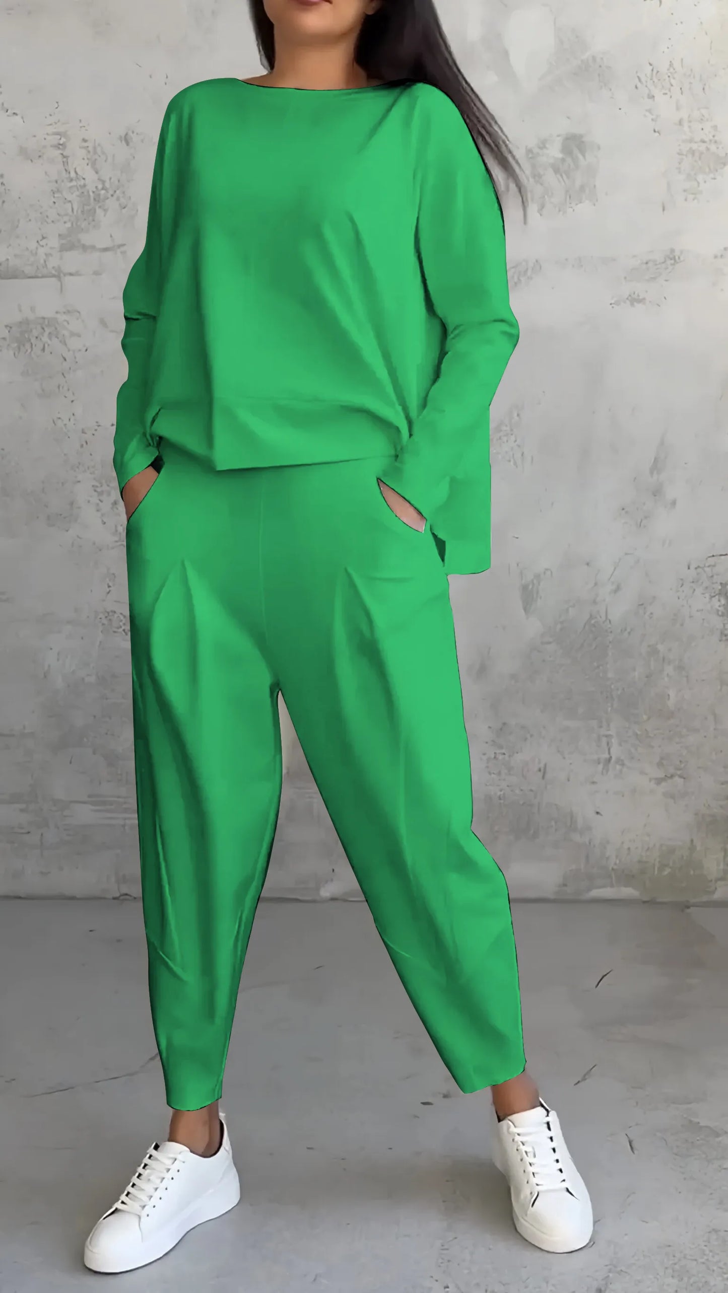 LB | Dwuczęściowy zestaw w swobodnym stylu relaxed fit