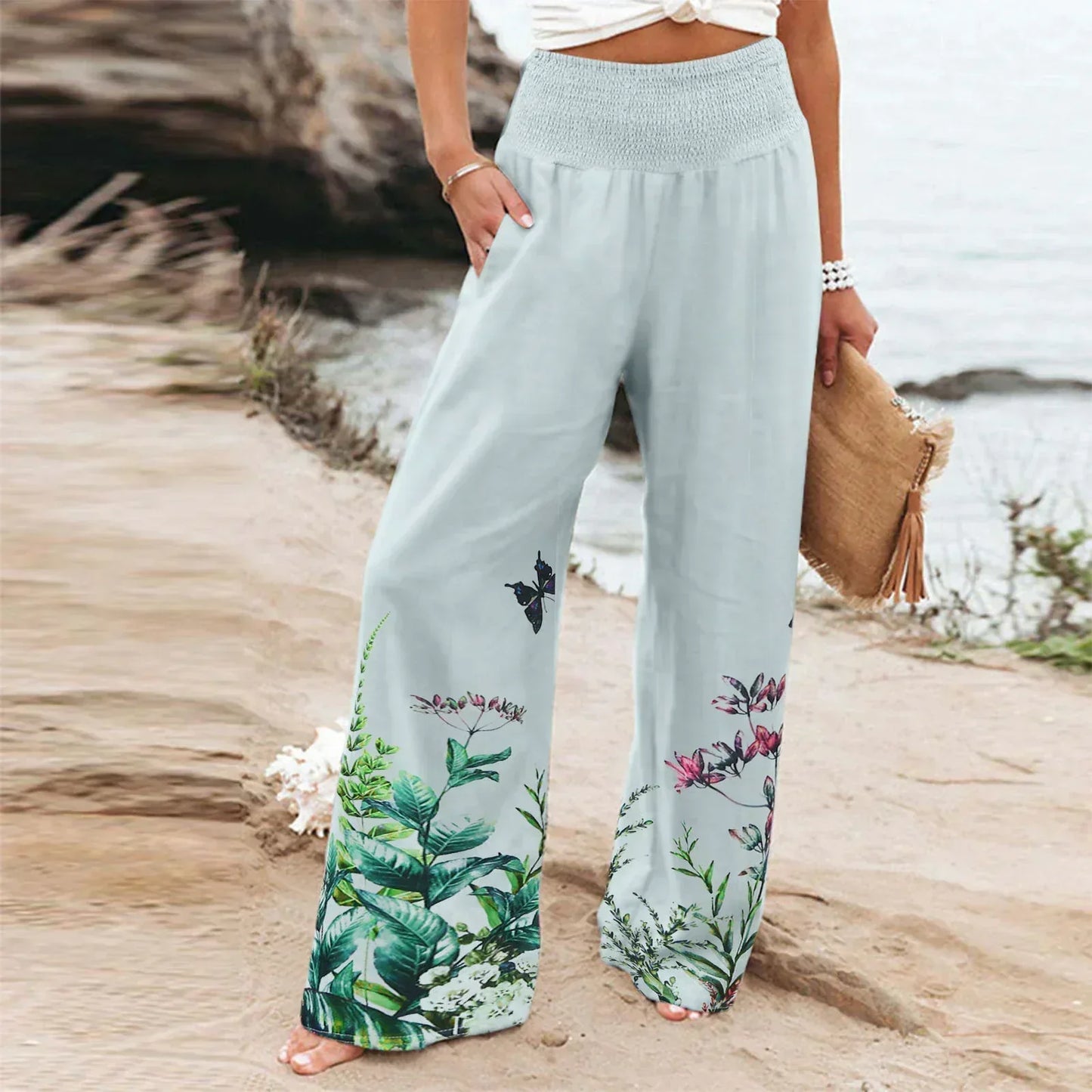 LB | Eleganckie letnie spodnie