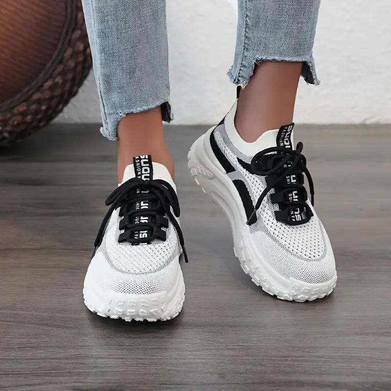 LB | MODNE ORTO SNEAKERSY WYKONANE Z DZIANINY