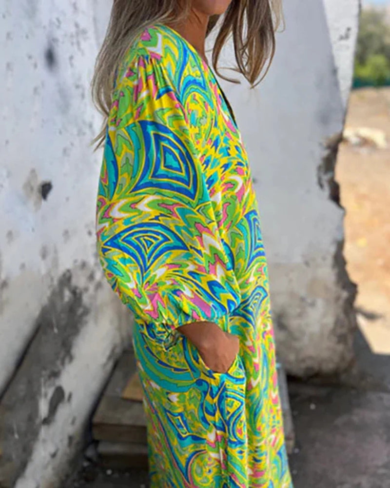 LB | Sukienka maxi Bohème