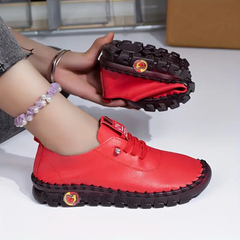 LB | JEDNOKOLOROWE CASUALOWE SNEAKERSY DLA KOBIET