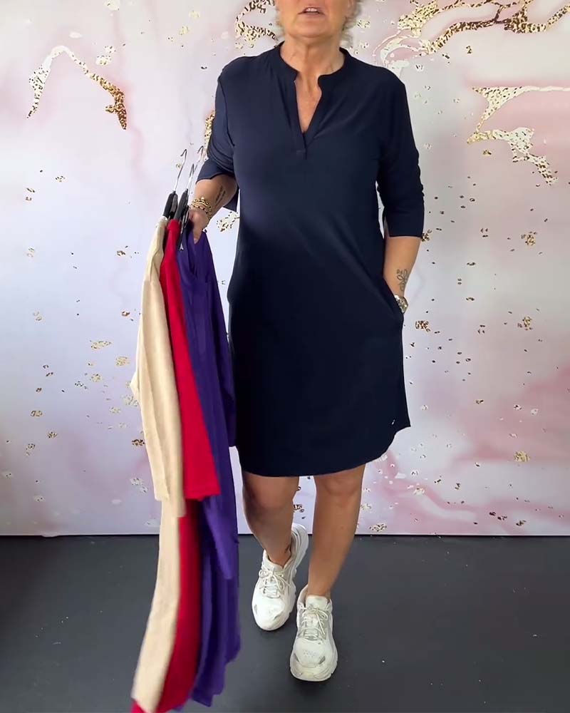 LB | Lottie ���� Sukienka midi z dekoltem w szpic