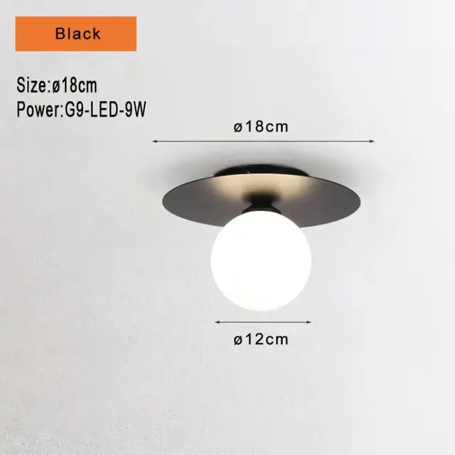 LuminousGlobe - Skleněná kulová lampa