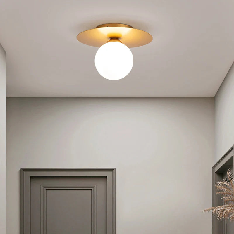 LuminousGlobe - Skleněná kulová lampa