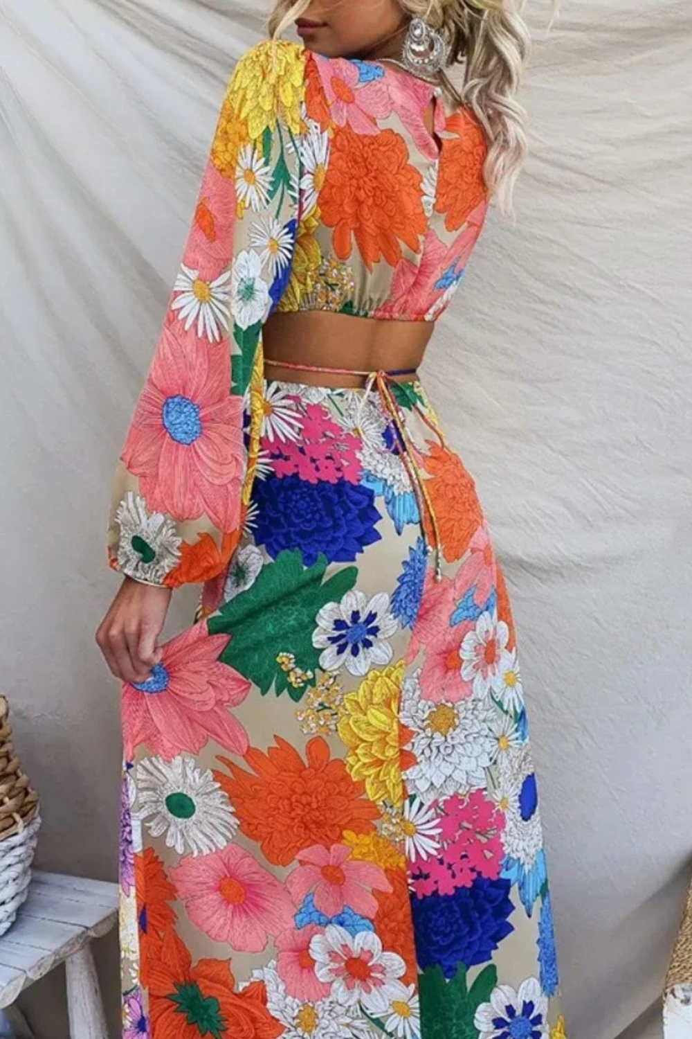 LB | DAISY ���� SUNBURST BLOOM MAXI DRESS