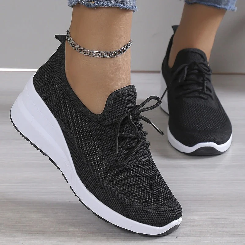 LB | ODDYCHAJĄCE SNEAKERSY DAMSKIE WYKONANE Z SIATECZKI