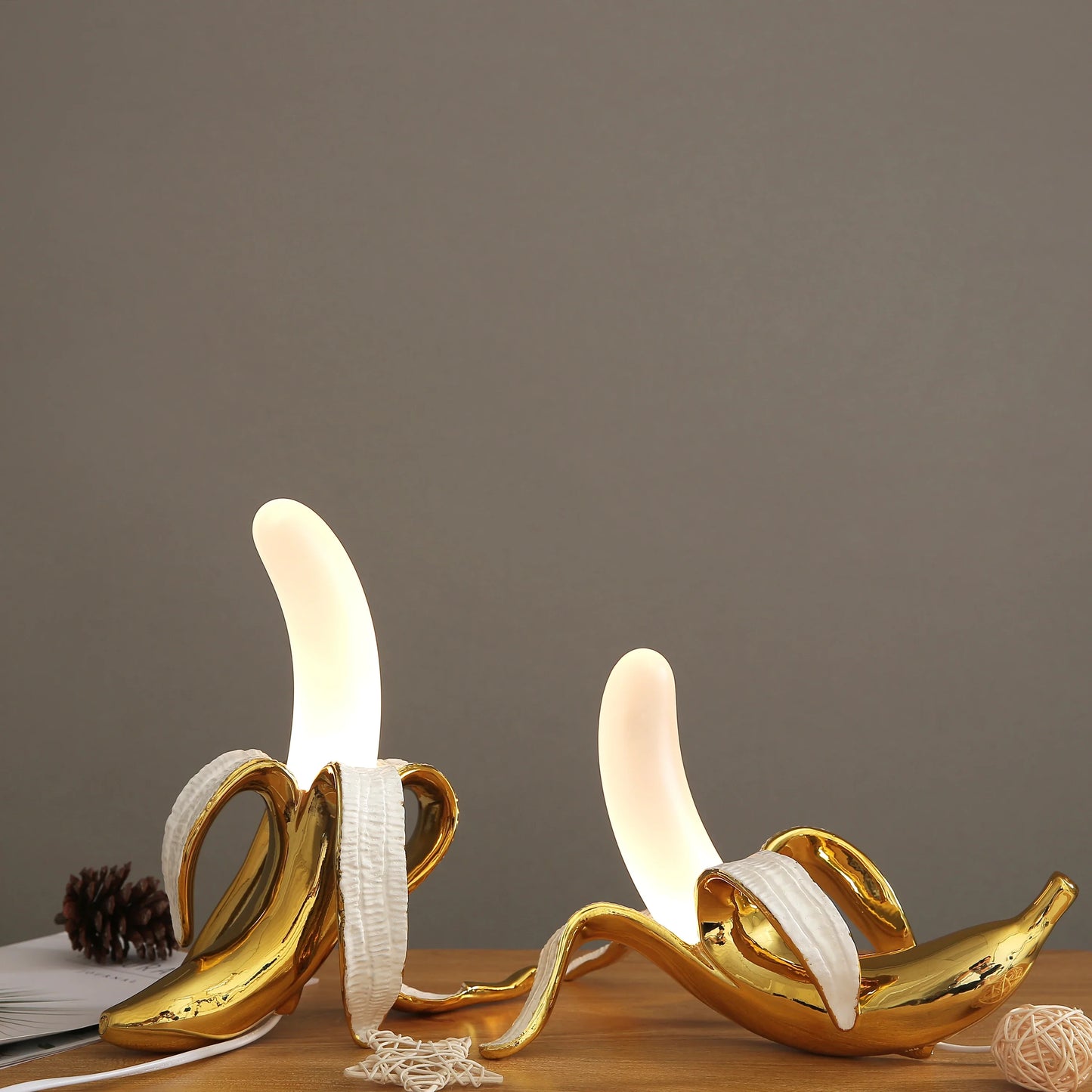BananaShine - Elegantní banánové lampy