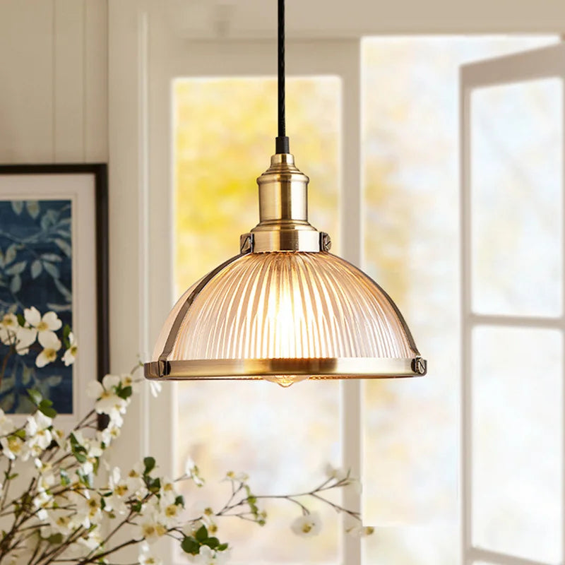 LEDGlass - Moderní skleněná závěsná lampa Led