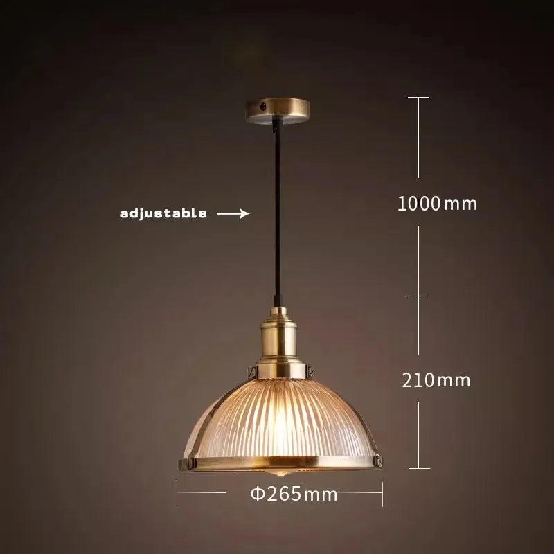 LEDGlass - Moderní skleněná závěsná lampa Led