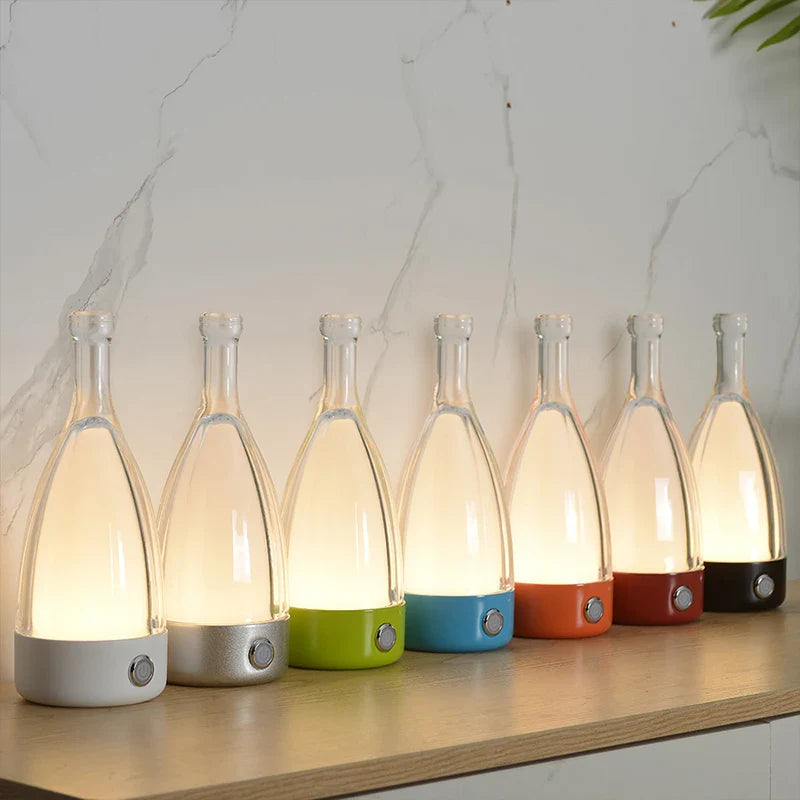 Bottle Glow - Stolní lampa na barovou láhev