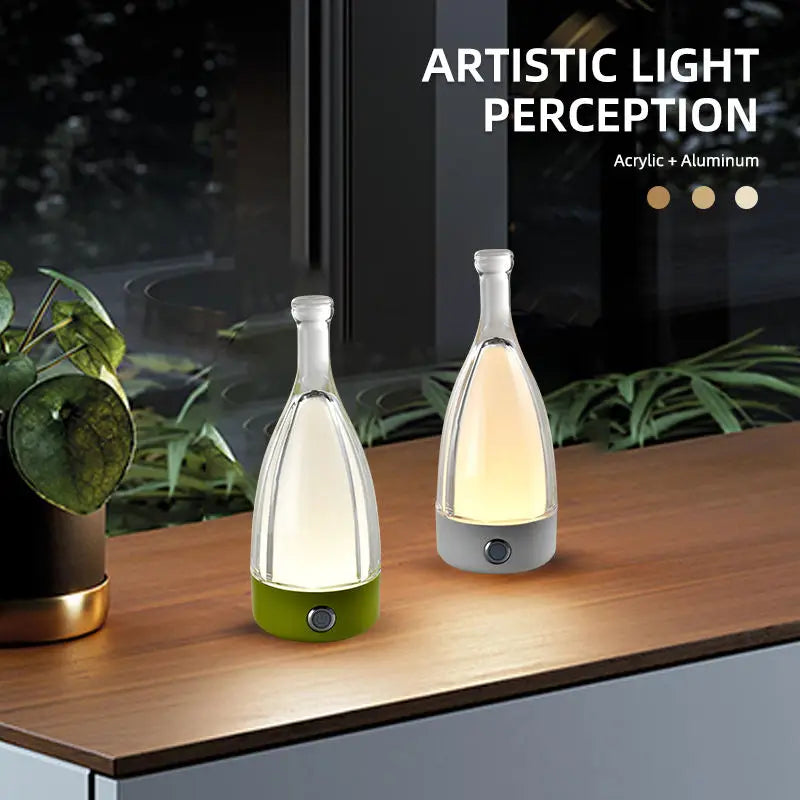 Bottle Glow - Stolní lampa na barovou láhev