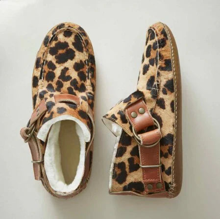 LB | Stylowe buty do kostki z klamrą