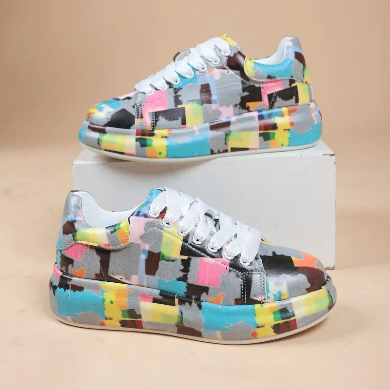 LB | Żywe buty treningowe w stylu graffiti