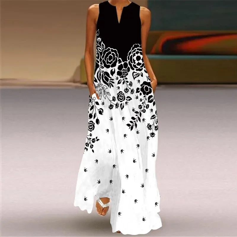 LB | MONICA ���� BLOSSOM IN THE STILL MAXI DRESS