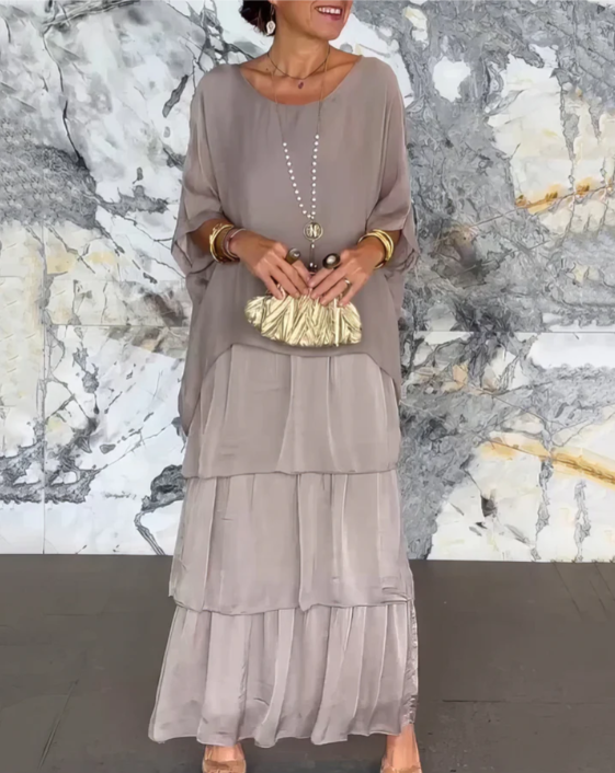 LB | NOA ���� ELEGANCKA SUKIENKA MAXI NA BRZUCH