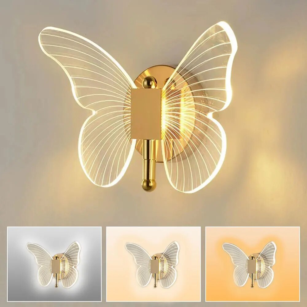 FlutterLuxe - Motýlí závěsná svítidla