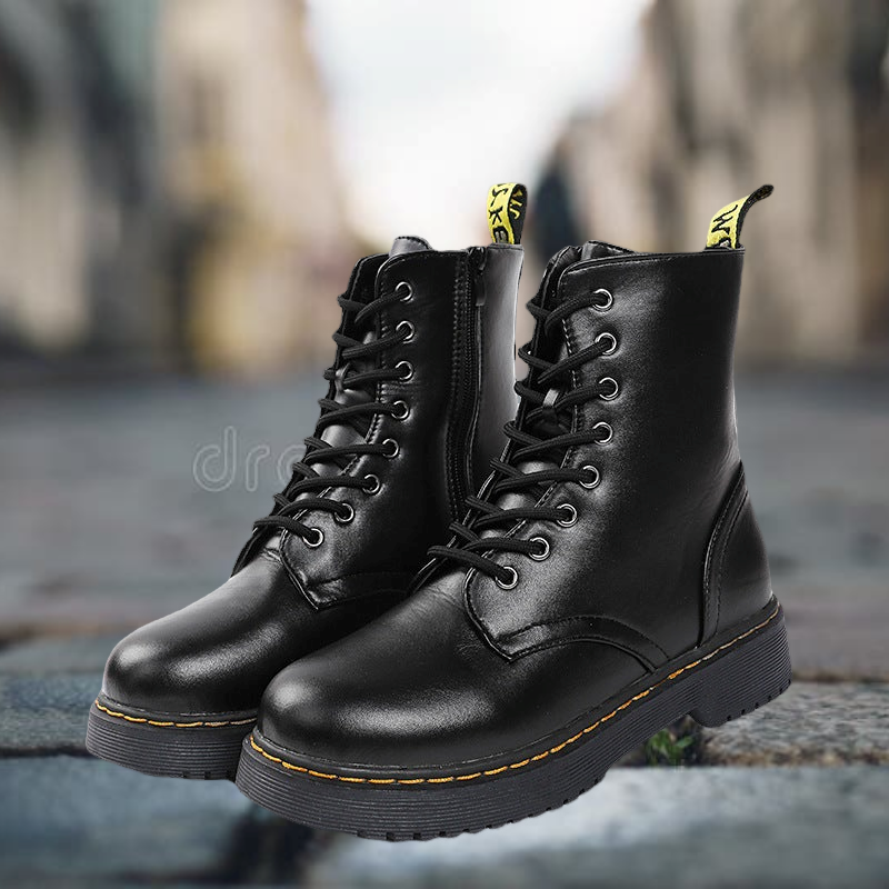 LB | Buty z grubym obcasem