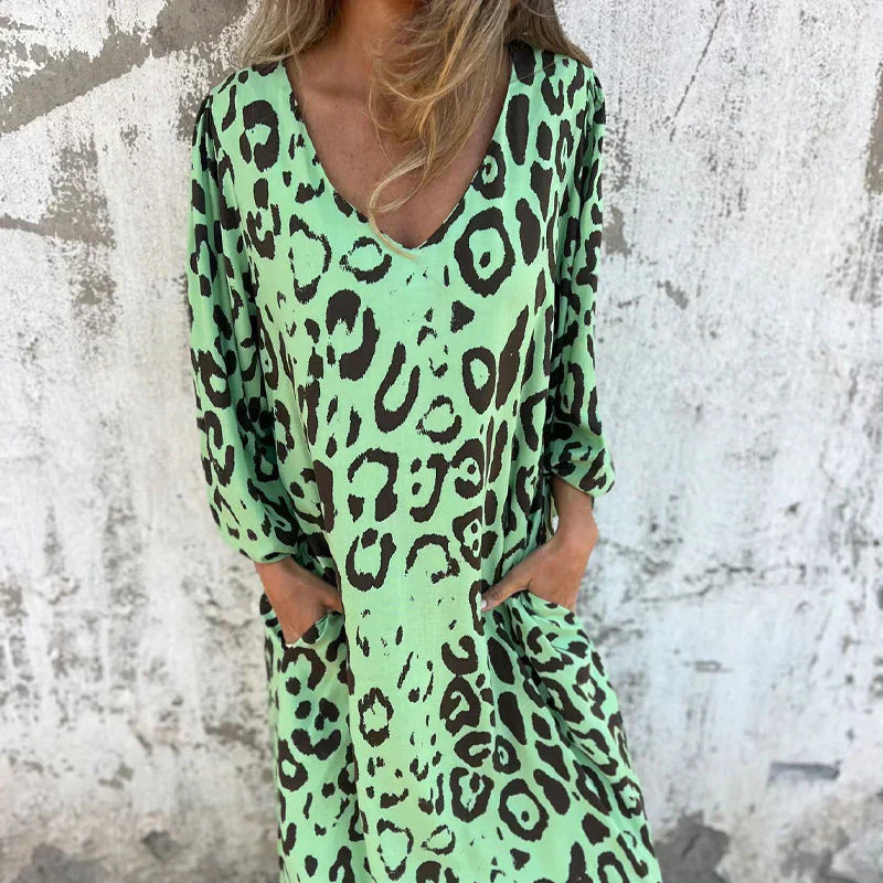LB | KENDRA ���� WILD STROLL MAXI DRESS