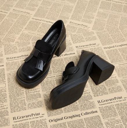 AS | - Buty z grubej skóry