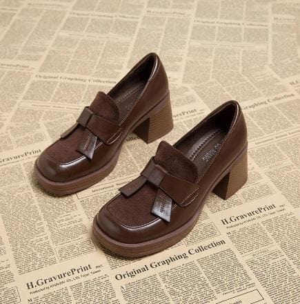 AS | - Buty z grubej skóry