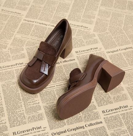 AS | - Buty z grubej skóry