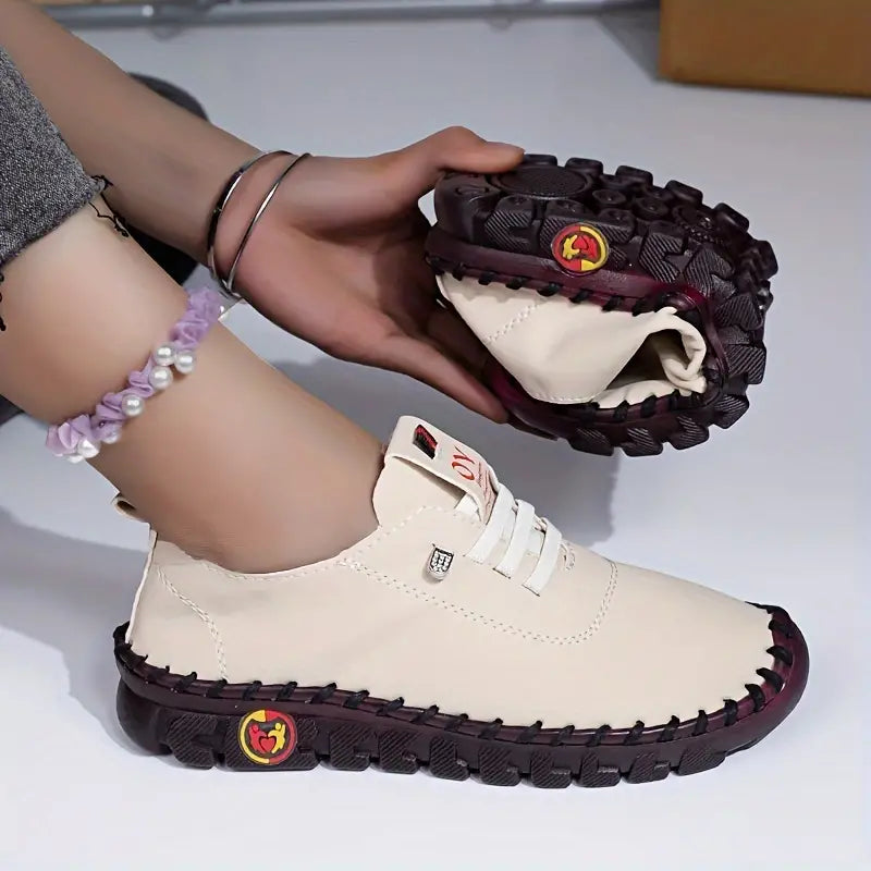 LB | JEDNOKOLOROWE CASUALOWE SNEAKERSY DLA KOBIET