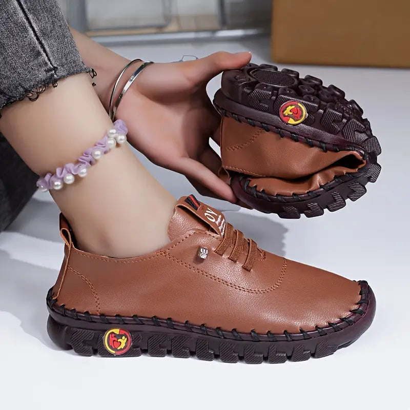 LB | JEDNOKOLOROWE CASUALOWE SNEAKERSY DLA KOBIET
