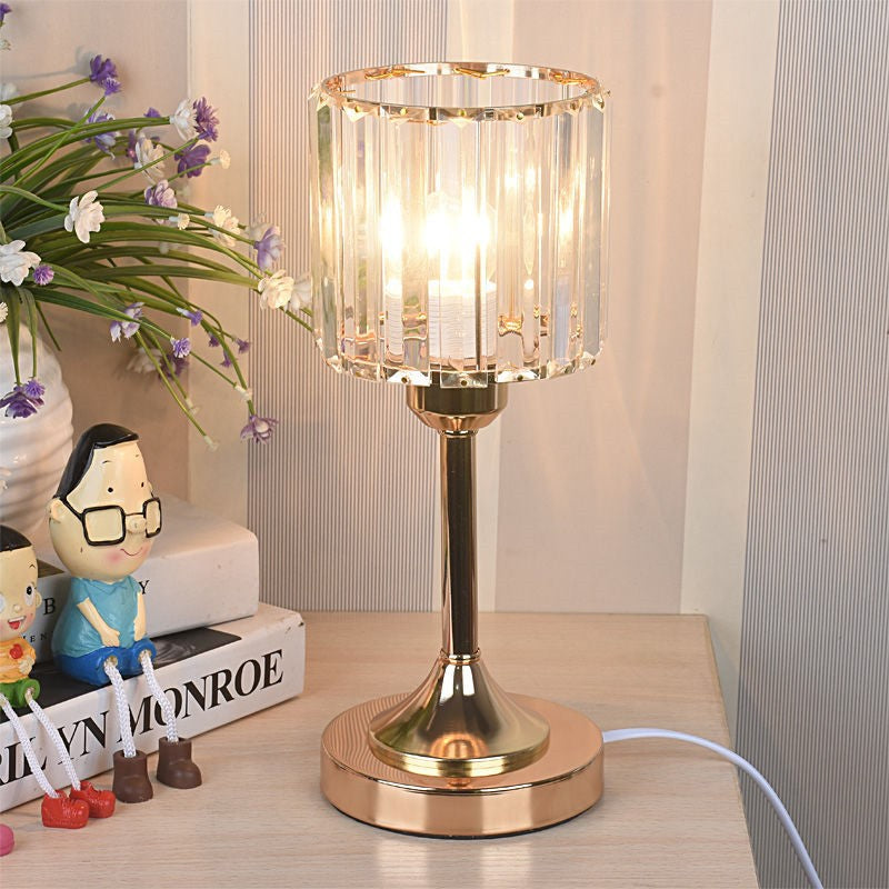 LuxeSpark | Křišťálová stolní lampa Led