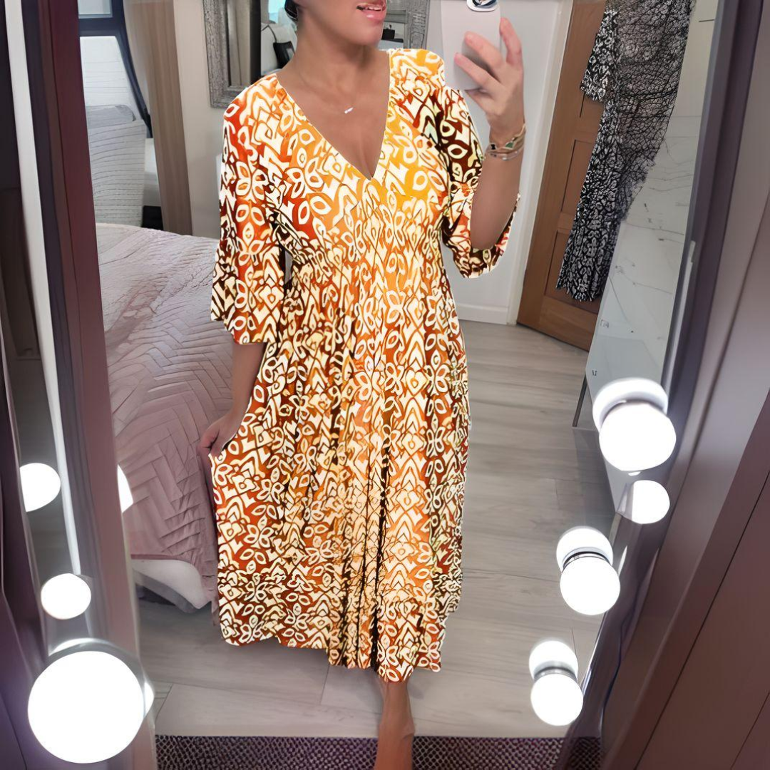 LB | Boho Chic Maxi Dress