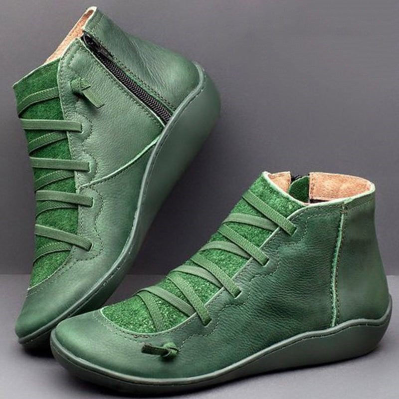 LB | Buty damskie Moda Skórzane botki do kostki