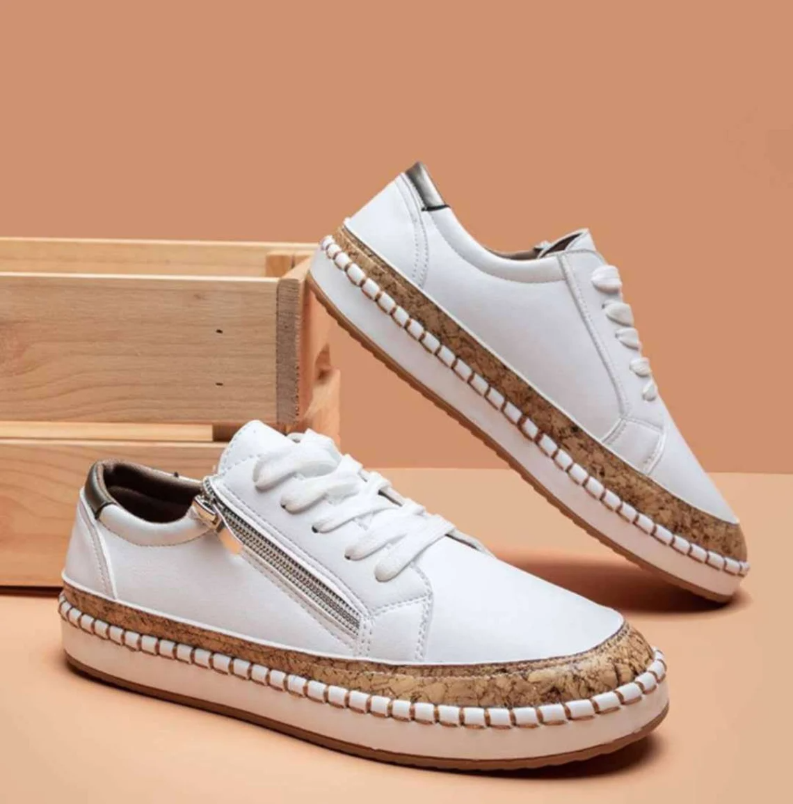 LB | Lekkie sneakersy inspirowane stylem vintage