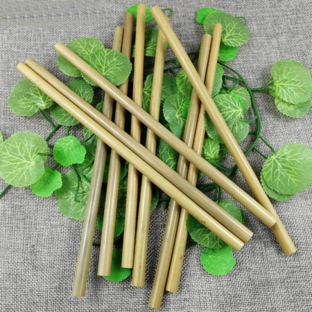 BambooCharm | Brčka pro opakované použití s kartáčkem a ekologickým pouzdrem