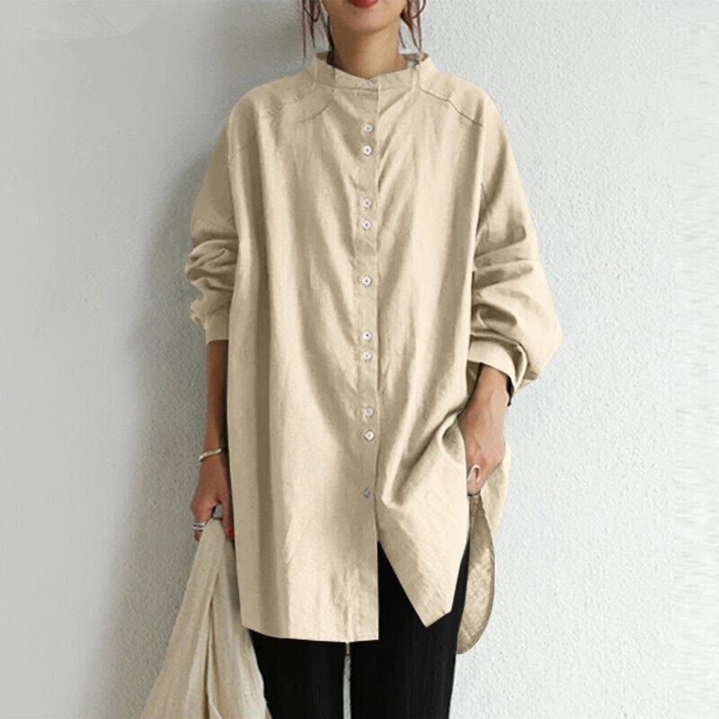 AS | A'leurs - Casualowa koszula w stylu retro