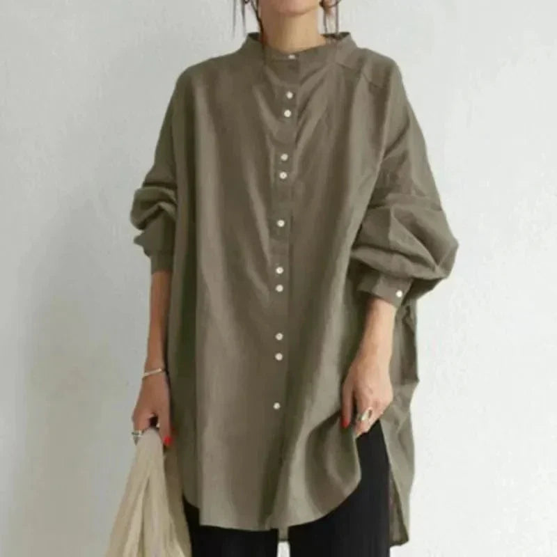 AS | A'leurs - Casualowa koszula w stylu retro