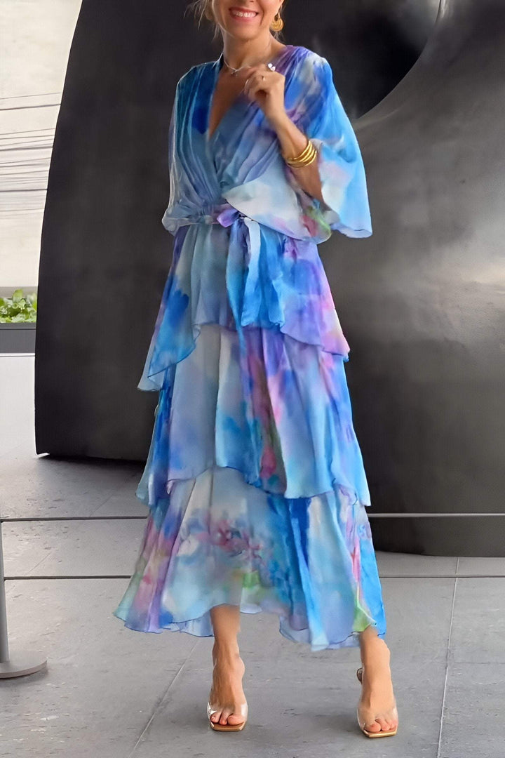 LB | haftowana sukienka maxi na eleganckie wieczory