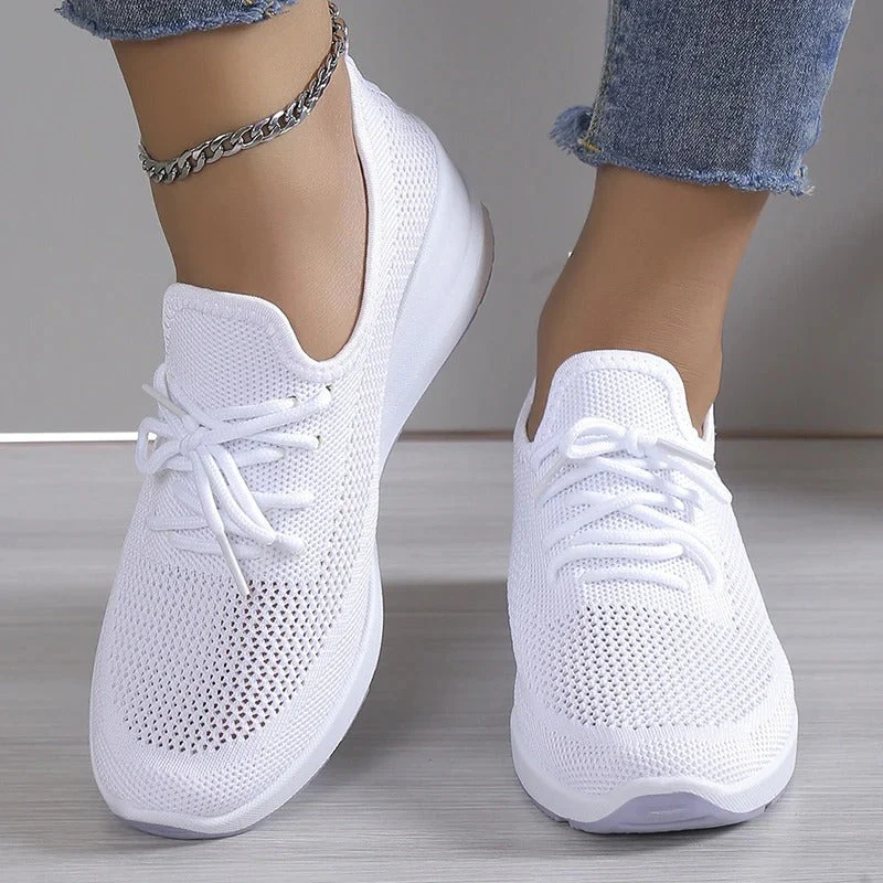 LB | ODDYCHAJĄCE SNEAKERSY DAMSKIE WYKONANE Z SIATECZKI