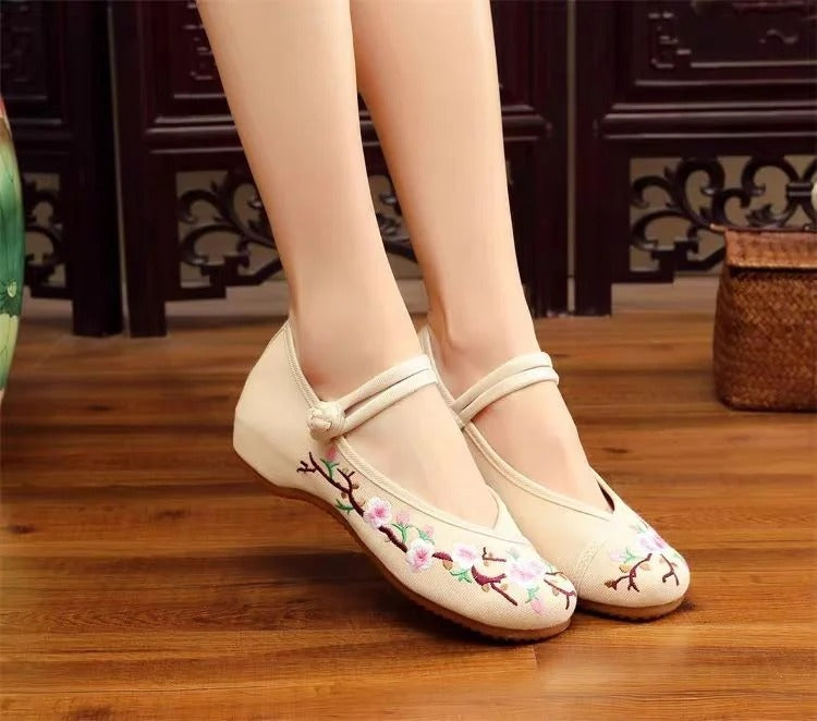 AS | Buty baletowe z haftem
