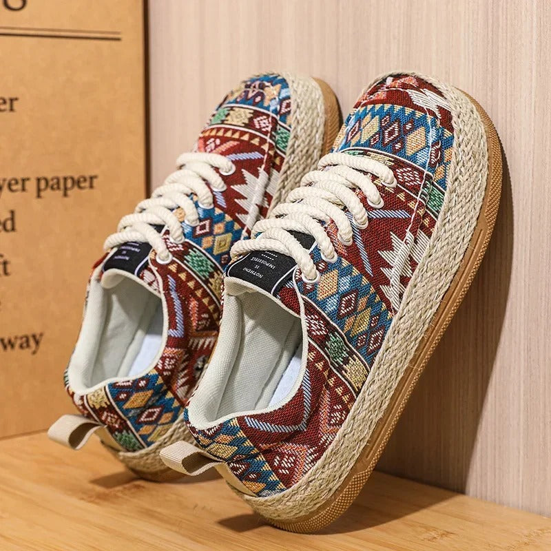 AS | Trampki Espadrille z nadrukiem