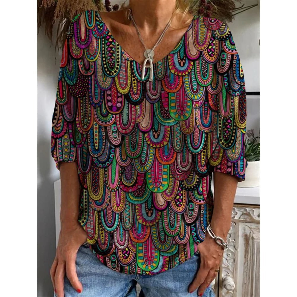 AS MW | V-neck w stylu vintage