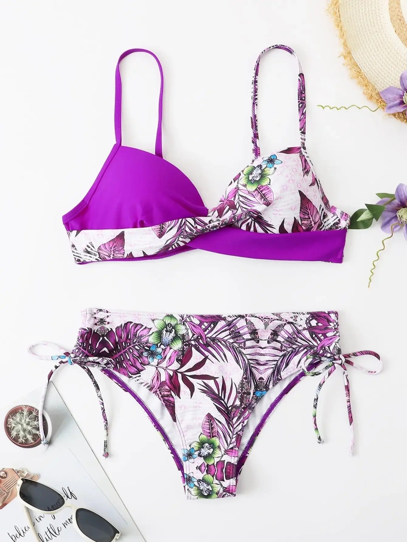 AS | Bikini z kwiatowym nadrukiem