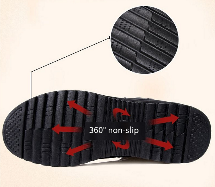 LB buty MW z prawdziwej skóry z metalową klamrą